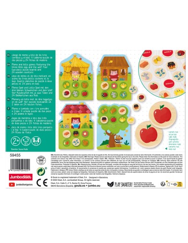  MEMO LOTO LOS TRES CERDITOS 