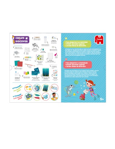 CREATE DISCOVER OCEANO MANUALIDADES 