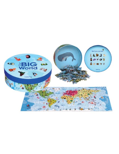  Nuestro gran mundo puzzle 200 piezas 