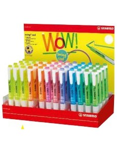  EXP 48 MARCADORES FLUORESCENTES STABILO SWING COOL 