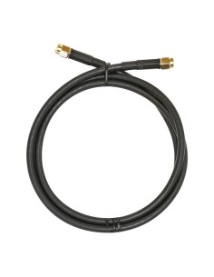SMASMA cable coaxial 1 m SMA Negro