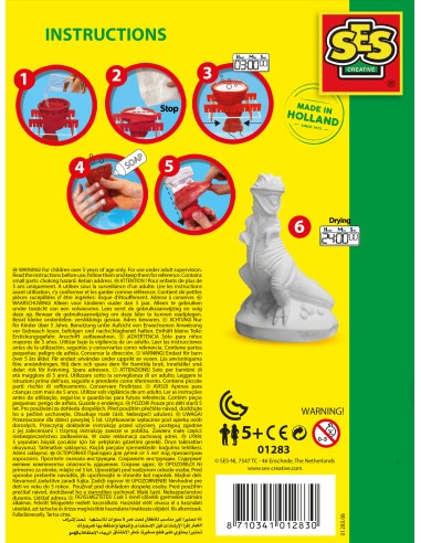  MOLDEAR Y PINTAR T-REX 