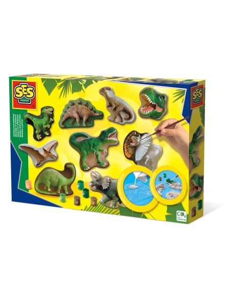  MOLDEAR Y PINTAR EL MUNDO DE LOS DINOSAURIOS 