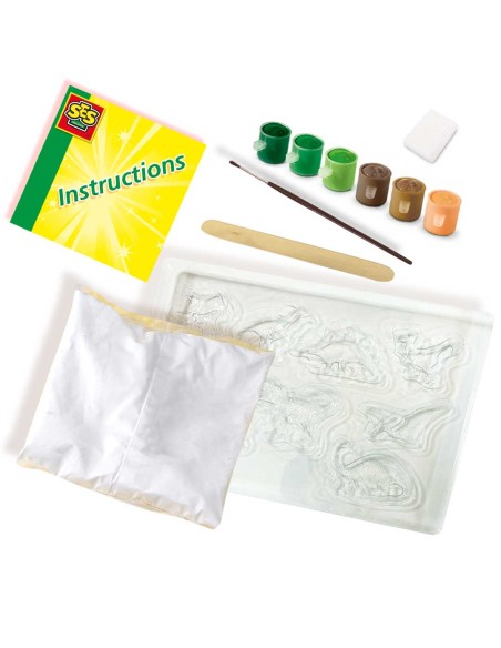  MOLDEAR Y PINTAR EL MUNDO DE LOS DINOSAURIOS 