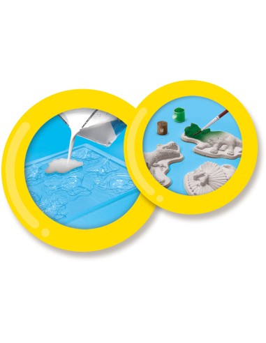  MOLDEAR Y PINTAR EL MUNDO DE LOS DINOSAURIOS 