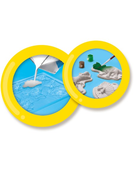  MOLDEAR Y PINTAR EL MUNDO DE LOS DINOSAURIOS 