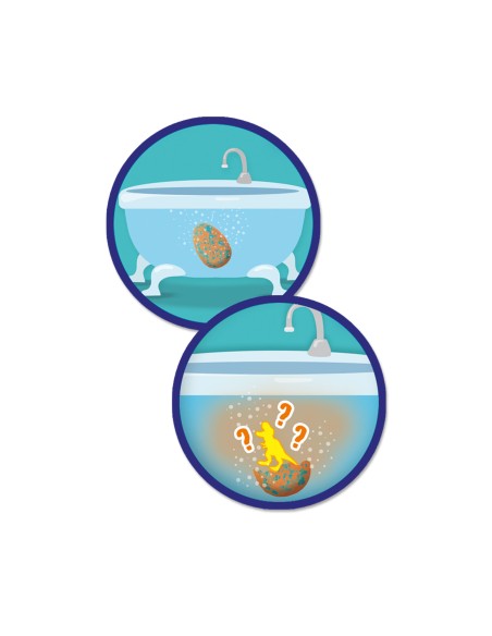  BOMBA SORPRESA PARA EL BAÑO DINOSAURIO 