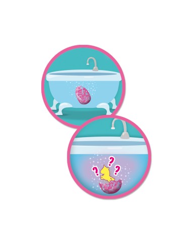  BOMBA SORPRESA PARA EL BAÑO UNICORNIO 