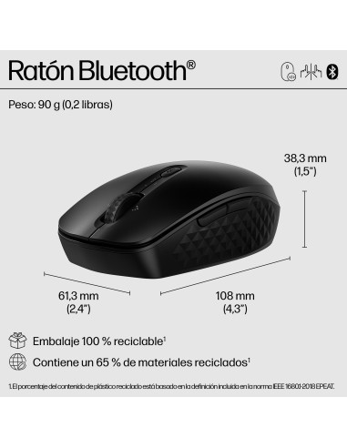 Ratón Bluetooth programable 420