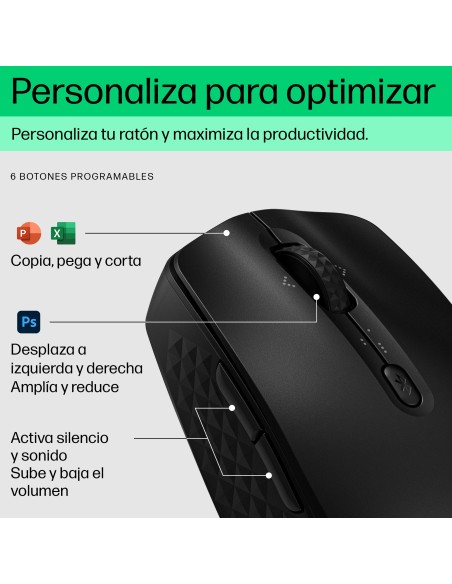 Ratón Bluetooth programable 420