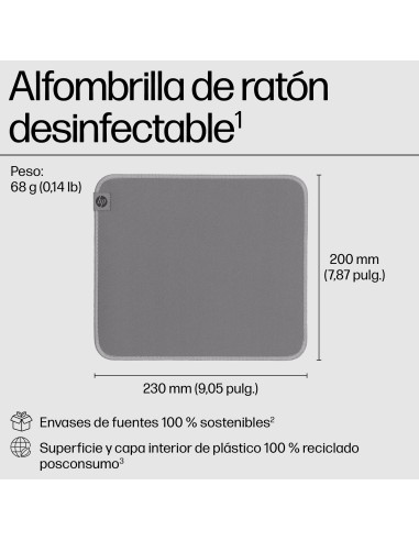 Alfombrilla de ratón 100 Sanitizable