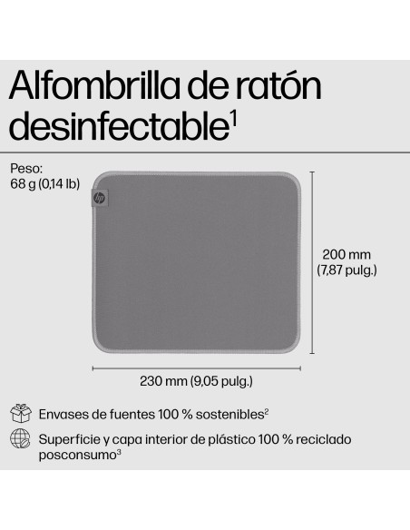 Alfombrilla de ratón 100 Sanitizable Alfombrilla de ratón 100 Sanitizable
