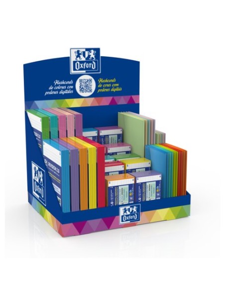 FICHAS OXFORD FLASH EXPOSITOR DE 80