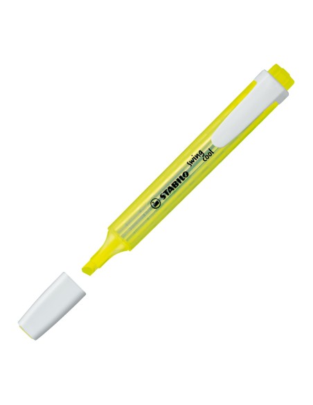  C/10 MARCADORES FLUORESCENTES SWING COOL AMARILLO 275/24 