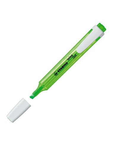  C/10 marcadores fluorescentes swing cool verde 275/33 