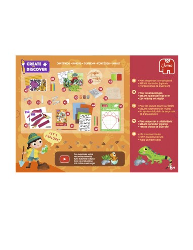 CREATE DISCOVER DINOSAURIOS 