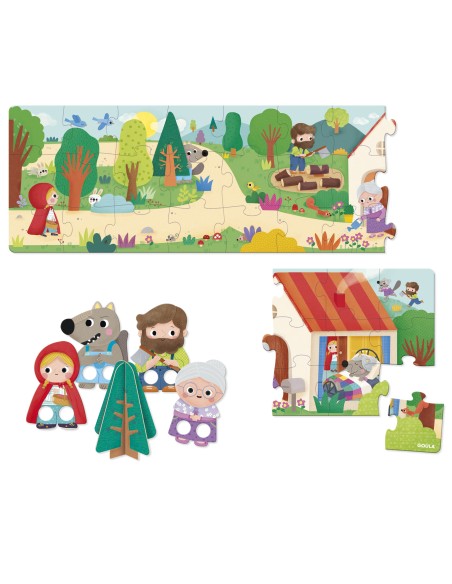  PUZZLE XXL 30 PIEZAS CAPERUCITA ROJA 
