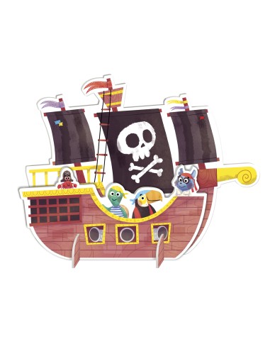  PUZZLE XXL PIRATAS 