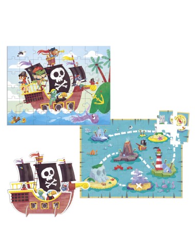  PUZZLE XXL PIRATAS 