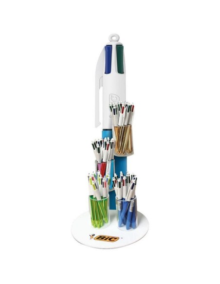 947131 bolígrafo Colores surtidos Bolígrafo de punta retráctil con pulsador Medio 148 pieza(s)