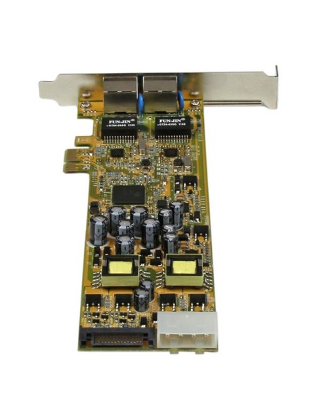 Tarjeta Adaptador de Red PoE/PSE PCI Express PCIe Gigabit Ethernet con 2 Puertos RJ45