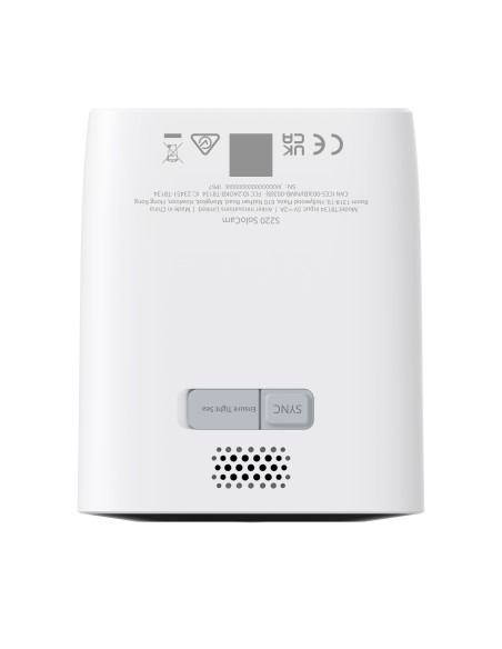 Security SoloCam S220, Camara vigilancia WiFi Exterior, Camara vigilancia WiFi Exterior Solar,2K resolución, IP67, nessun canon