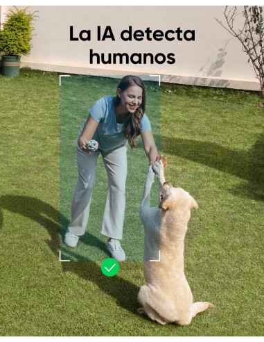 Security SoloCam S220, Camara vigilancia WiFi Exterior, Camara vigilancia WiFi Exterior Solar,2K resolución, IP67, nessun canon