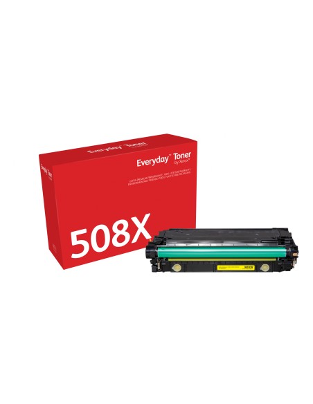 Everyday El tóner Everyday Amarillo de Xerox es compatible con HP 508X (CF362X/ CRG-040HY), High capacity