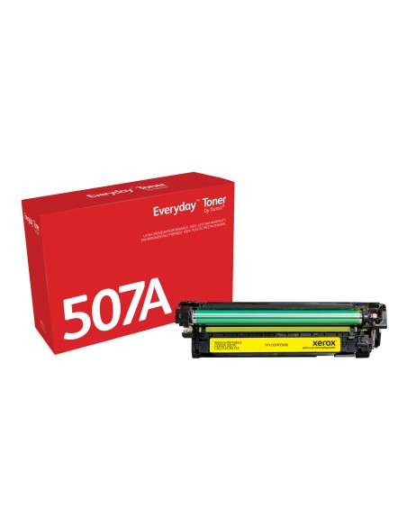 Everyday El tóner Everyday Amarillo de Xerox es compatible con HP 507A (CE402A), Capacidad estándar