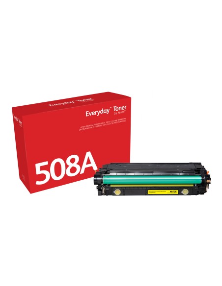 Everyday El tóner Everyday Amarillo de Xerox es compatible con HP 508A (CF362A/ CRG-040Y), Capacidad estándar