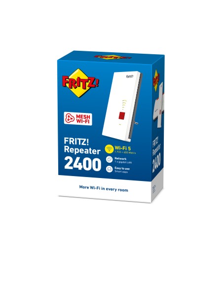 FRITZ!Repeater 2400 Repetidor de red 2333 Mbit/s Blanco