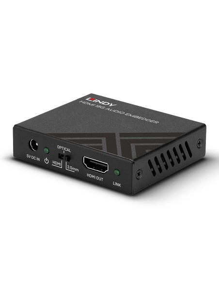 38203 convertidor de audio Negro