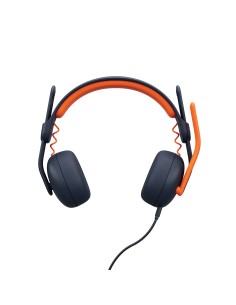 Zone Learn Auriculares Alámbrico Diadema Educación USB Tipo C Azul, Naranja 2
