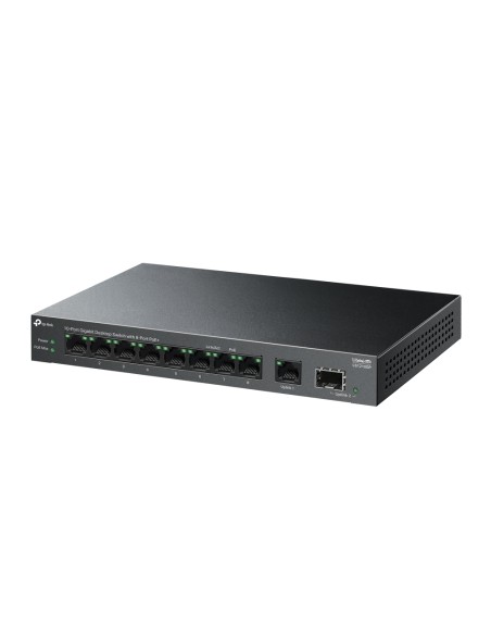 LiteWave LS1210GP switch No administrado Gigabit Ethernet (10/100/1000) Energía sobre Ethernet (PoE) Negro