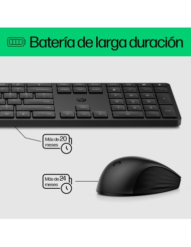Combo de teclado y ratón inalámbricos 650