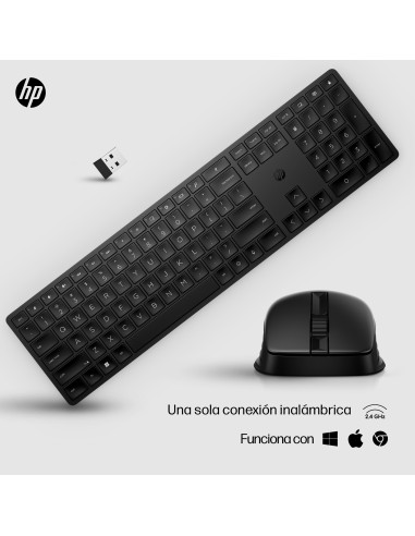 Combo de teclado y ratón inalámbricos 650