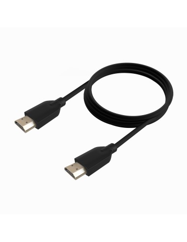 Cable HDMI V2.0 CCS Premium Alta Velocidad / Hec 4K@60Hz 18Gbps, A/M-A/M, Negro, 1.5m