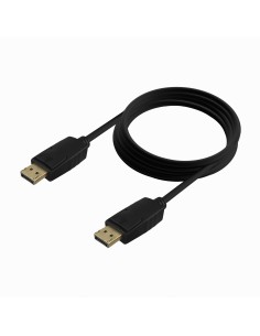 Cable DISPLAYPORT V1.2 CCS 4K@60Hz, DP/M-DP/M, Negro, 2.0m 2