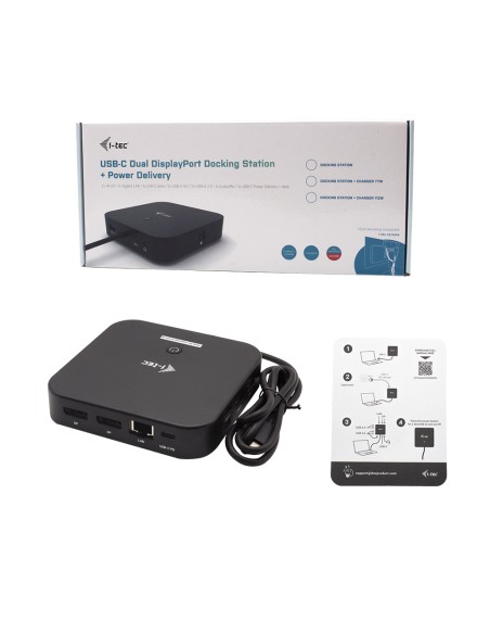 USB-C Dual Display Docking Station with Power Delivery 100 W