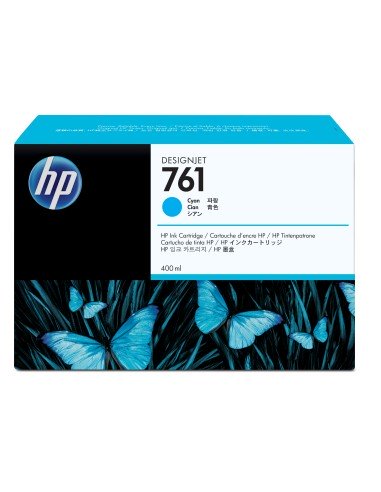 Cartucho de tinta DesignJet 761 cian de 400 ml