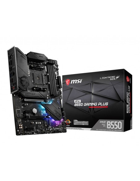MPG B550 Gaming Plus AMD B550 Zócalo AM4 ATX