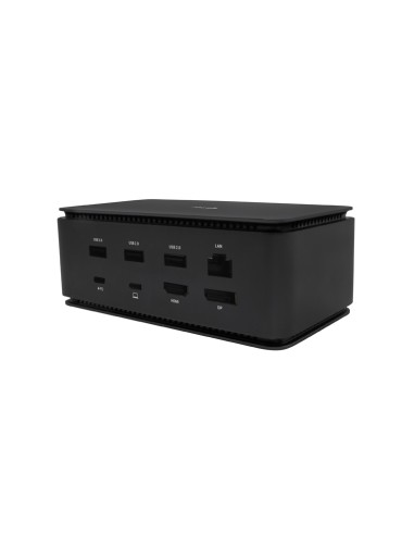 Metal USB4 Docking station Dual 4K HDMI DP with Power Delivery 80 W + Universal Charger 100 W