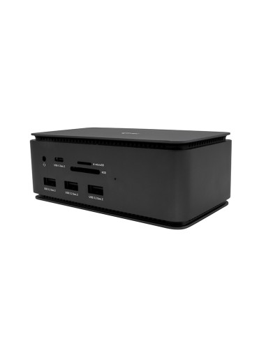Metal USB4 Docking station Dual 4K HDMI DP with Power Delivery 80 W + Universal Charger 100 W