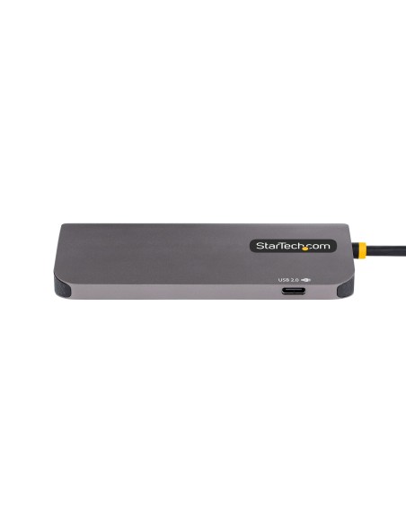 Adaptador Multipuertos USB C, de Vídeo HDMI de 4K y 60Hz, Hub USB-A 3.2 de 3 Puertos de 5Gbps, Entrega de Alimentación PD de 10