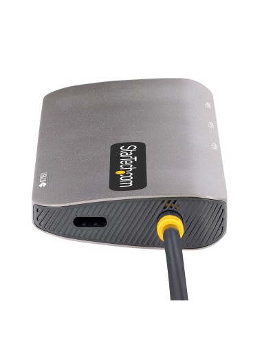 Adaptador Multipuertos USB C, de Vídeo HDMI de 4K y 60Hz, Hub USB-A 3.2 de 3 Puertos de 5Gbps, Entrega de Alimentación PD de 10