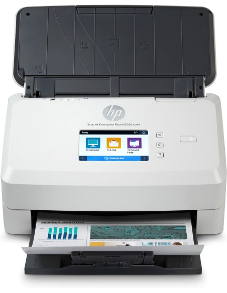 Scanjet Enterprise Flow N7000 Escáner alimentado con hojas 600 x 600 DPI A4 Blanco