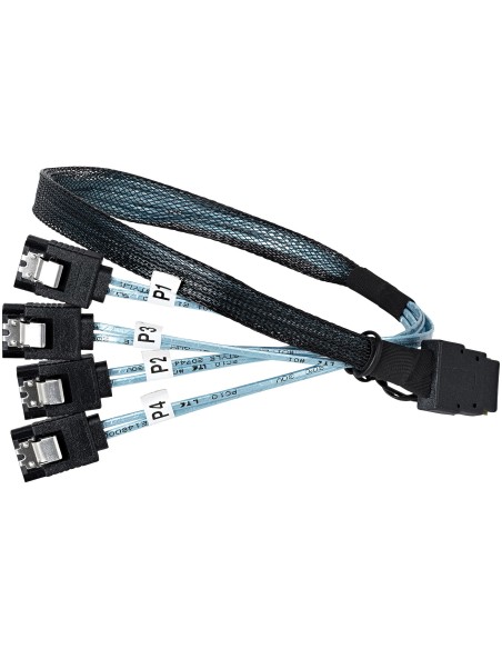 Tarjeta PCIe de 8 Puertos SATA - Tarjeta Adaptadora de Expansión PCI Express SATA con 4 Controladores de Host - Tarjeta Control