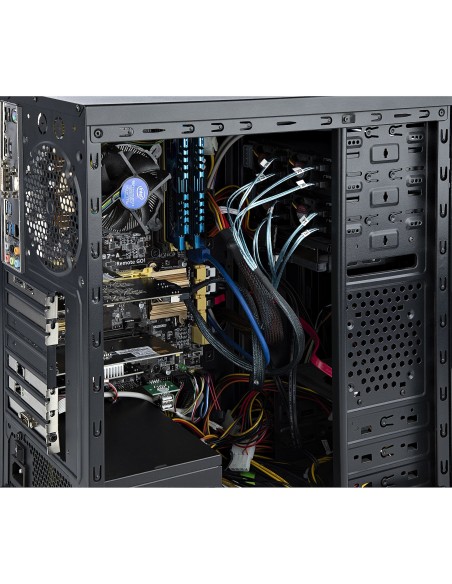 Tarjeta PCIe de 8 Puertos SATA - Tarjeta Adaptadora de Expansión PCI Express SATA con 4 Controladores de Host - Tarjeta Control