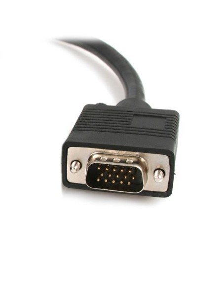 Cable de 1,8m Multiplicador de Vídeo DVI-I Macho a DVI-D Macho y HD15 VGA Macho para Monitor - Splitter