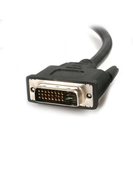 Cable de 1,8m Multiplicador de Vídeo DVI-I Macho a DVI-D Macho y HD15 VGA Macho para Monitor - Splitter